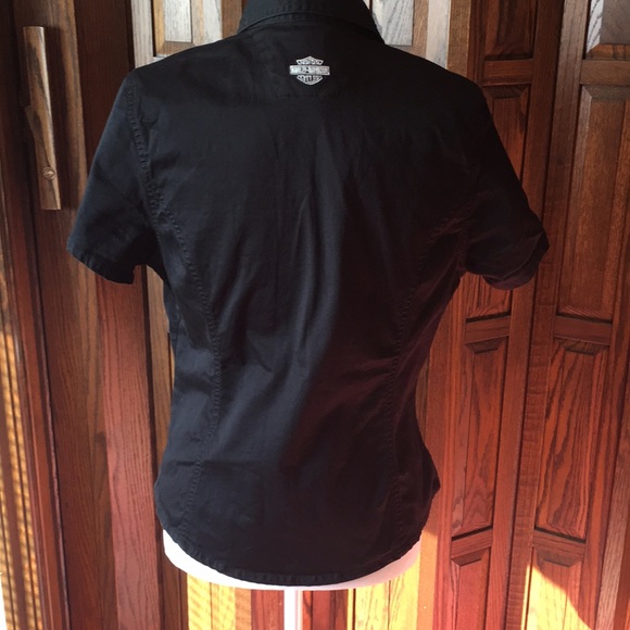 🌟FINAL Price🌟Harley Davidson Woman’s Blouse - Picture 4 of 5